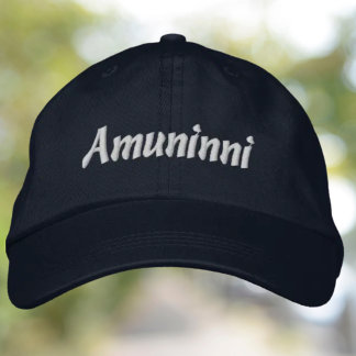 Casquette Brodée Amuninni Embroidered Hat