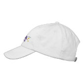 Casquette Brodée Amusement baleine (Gauche)