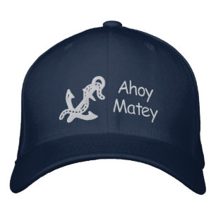 Casquette Brodée Ancre et chaîne D2 Conception personnalisable de b