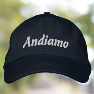 Casquette brodée Andiamo