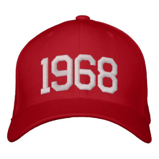 Casquette Brodée Année 1968