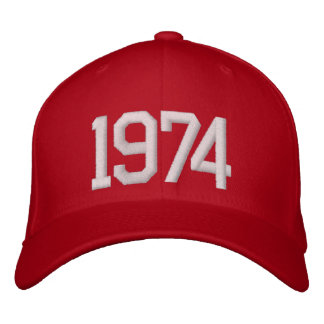 Casquette Brodée Année 1974