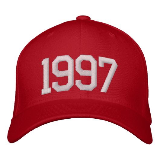 Casquette Brodée Année 1997 (Devant)