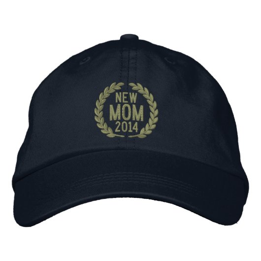 Casquette Brodée ANNÉE personnalisable pour la broderie des nouveau (Devant)