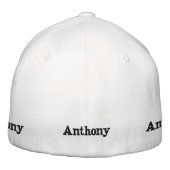 Casquette Brodée Anthony Prénom Brodé, (Dos)