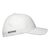 Casquette Brodée Anthony Prénom Brodé, (Droite)