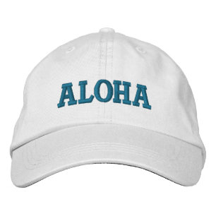Casquette Brodée Aqua Aloha