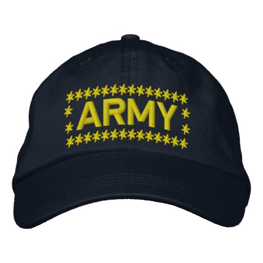 Casquette Brodée Armée (Devant)