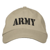 CASQUETTE BRODÉE ARMÉE (Devant)