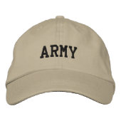 CASQUETTE BRODÉE ARMÉE (Devant)