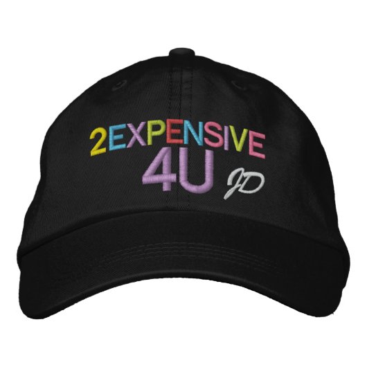 Casquette Brodée Attitude COÛTEUSE ... : ) SRF (Devant)