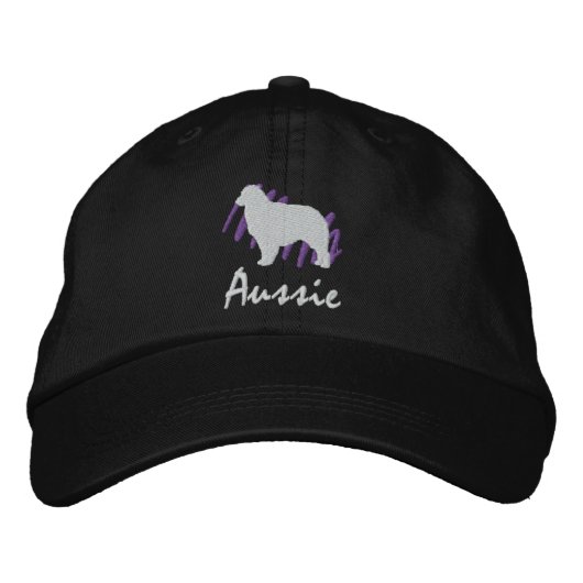 Casquette Brodée Aussie scénarisée (Devant)