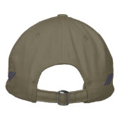 Casquette brodée avec monogramme lettre E (Dos)