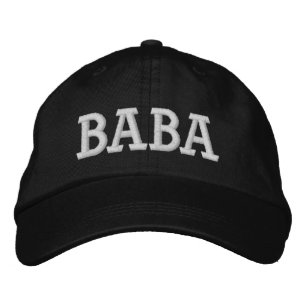 Casquette brodée BABA