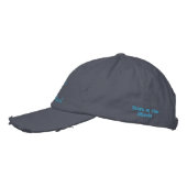Casquette Brodée Bachelorette I Bleu (Gauche)