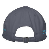 Casquette Brodée Bachelorette I Bleu (Dos)