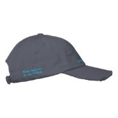 Casquette Brodée Bachelorette I Bleu (Droite)