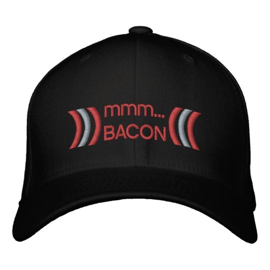 Casquette Brodée Bacon LOVE (Devant)