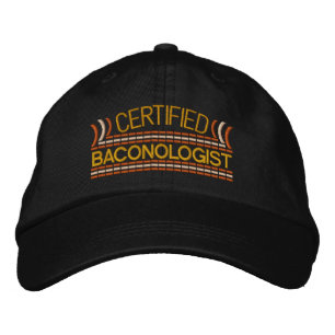 Casquette Brodée Bacon LOVE Bacon Baconologue certifié