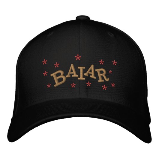 CASQUETTE BRODÉE BAILAIRE (Devant)