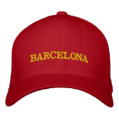 Casquette Brodée Barcelone (Devant)