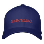 Casquette Brodée Barcelone (Devant)