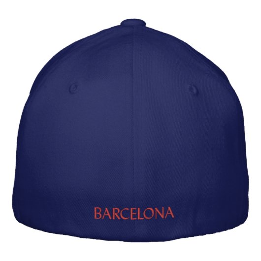 Casquette Brodée Barcelone (Dos)