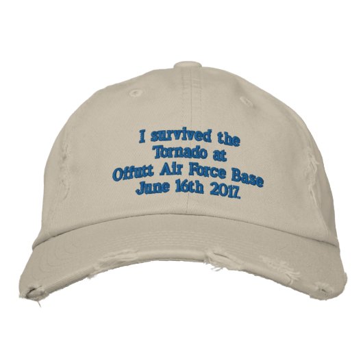 Casquette Brodée Base aérienne d'Offutt (Devant)