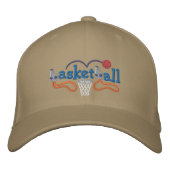 Casquette Brodée Basket (Devant)