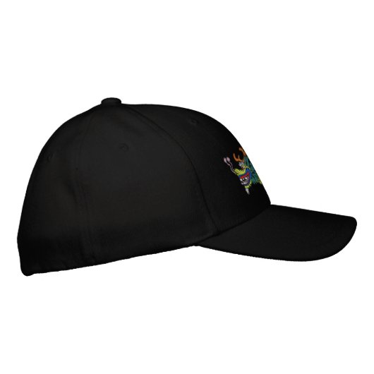 Casquette Brodée Bateau Dragon Warrior (Droite)