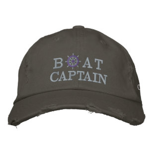 Casquette Brodée Bateau nautique Capitaine Famille Voyage à voile