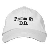 Casquette Brodée BdD Promo 87 (Devant)