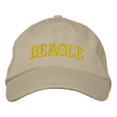 CASQUETTE BRODÉE BEAGLE (Devant)