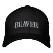 CASQUETTE BRODÉE BEAVER (Devant)