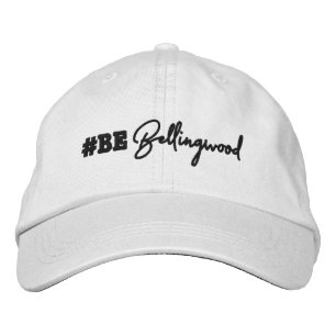 Casquette Brodée #bebellingwood Black Letter Stickerhut