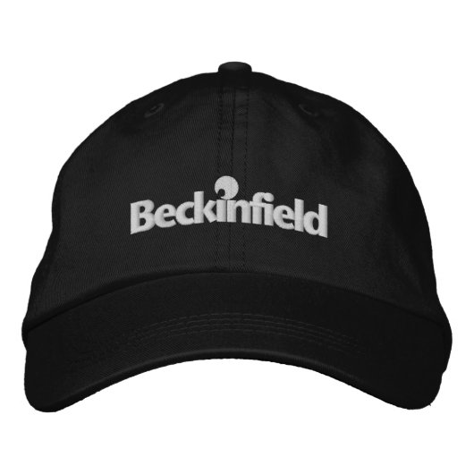 Casquette Brodée Beckincap (Devant)