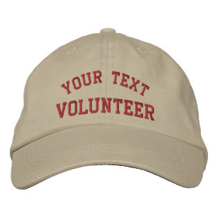 Casquette Brodée Bénévole votre cause
