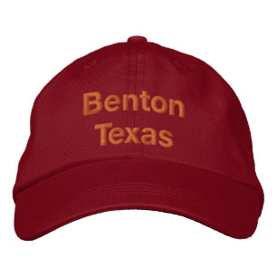 Casquette Brodée Benton texas