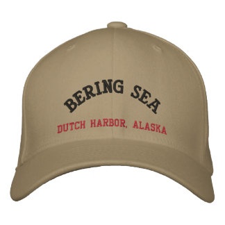 Casquette Brodée Bering Sea Dutch Harbour, Alaska