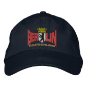 Casquette Brodée Berlin (Devant)