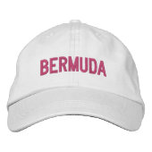 CASQUETTE BRODÉE BERMUDE (Devant)