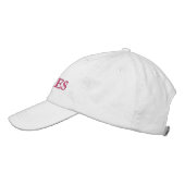 Casquette Brodée Besoins Meilleurs amis Typographie moderne Custom (Gauche)