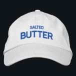 Casquette Brodée Beurre salé<br><div class="desc">Ajoutez une touche de style salé à votre garde-robe avec notre Casquette de baseball brodé au beurre salé. Ce casquette présente un design fantaisiste d'une pâte à beurre salée, brodée pour une finition de haute qualité. Que vous soyez à la recherche d'une journée décontractée ou d'une course de courses, ce...</div>