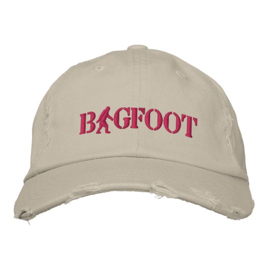 Casquette Brodée Bigfoot avec logo (Devant)