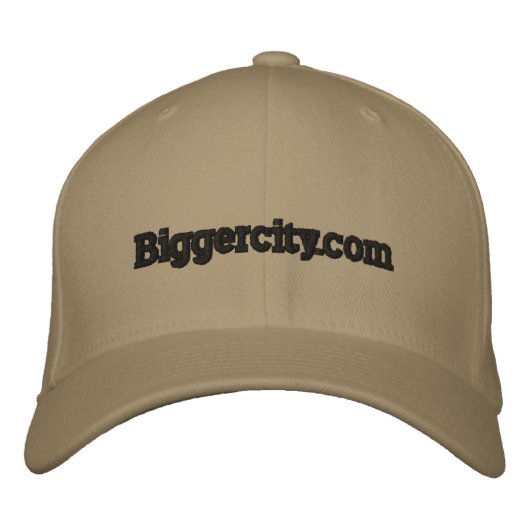 Casquette Brodée Biggercity.com (Devant)