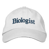 Casquette Brodée Biologiste (Devant)