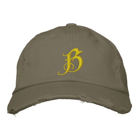 Casquette Brodée Blackthorn Softball (Devant)