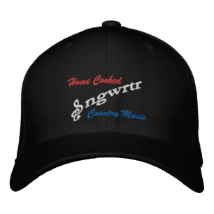 Casquette Brodée Blanc rouge et bleu