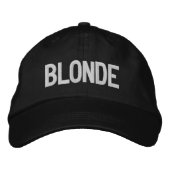 Casquette Brodée Blonde de Sooled (Devant)