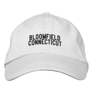 Casquette Brodée BLOOMFIELD Connecticut Chapeau